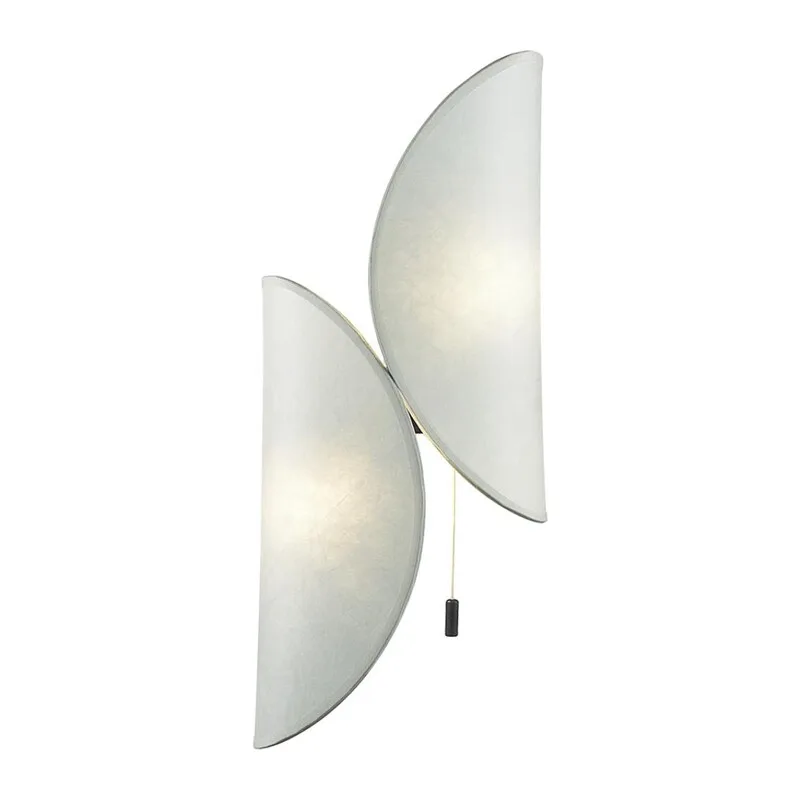 7067/2W L-VISION ODL26 191 Настенный светильник черный/белый/шелк/металл IP20 LED G9 5W 220-240V SILK