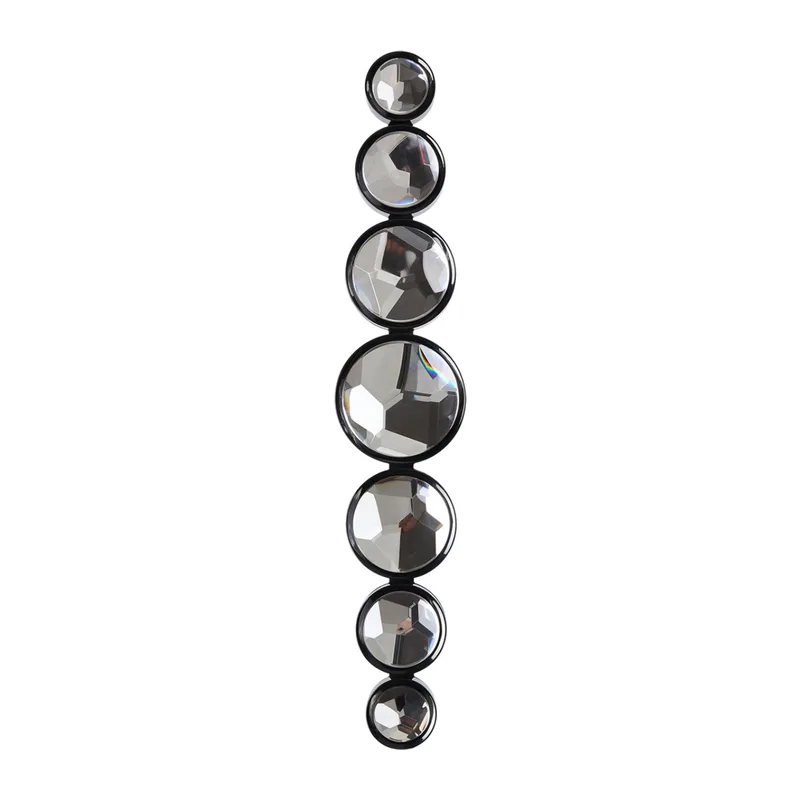 7174/15WL L-VISION ODL26 Настенный светильник черный/хрусталь/металл IP20 LED 15W 3000K 220-240V SPILLA