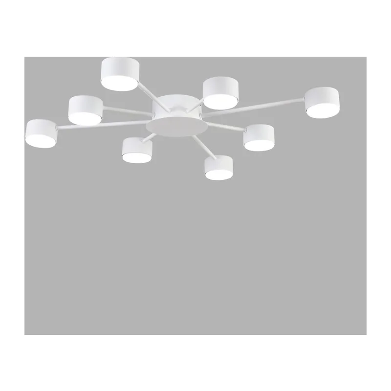 8343/8C COMFI LN26 252 белый, металл Люстра GX53 LED 8*7W 220V TORINA 4