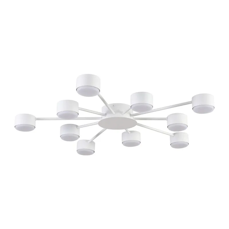 8343/10C COMFI LN26 252 белый, металл Люстра GX53 LED 10*7W 220V TORINA