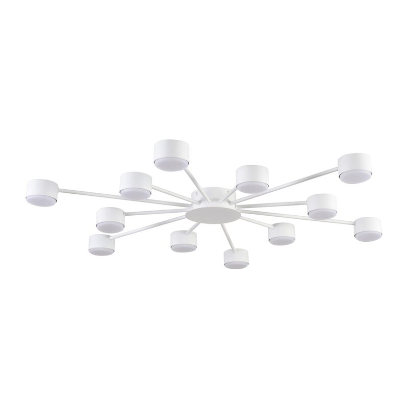8343/12C COMFI LN26 252 белый, металл Люстра GX53 LED 12*7W 220V TORINA 4