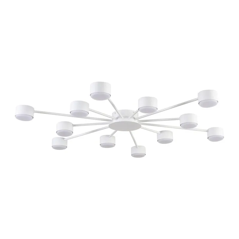 8343/12C COMFI LN26 252 белый, металл Люстра GX53 LED 12*7W 220V TORINA