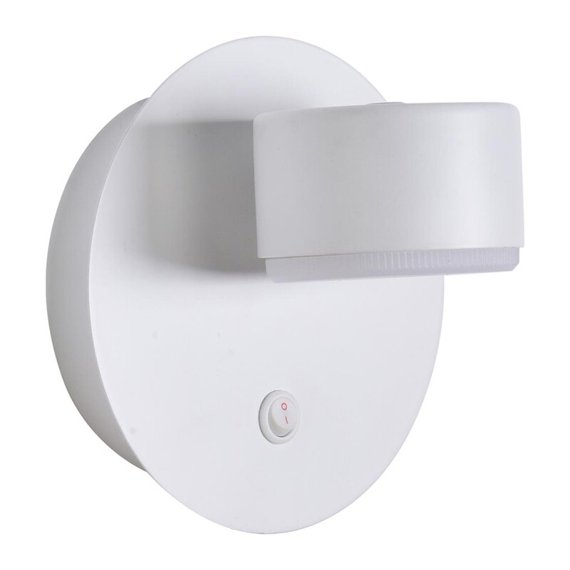 8343/1W COMFI LN26 252 белый, металл Бра GX53 LED 1*7W 220V TORINA 4