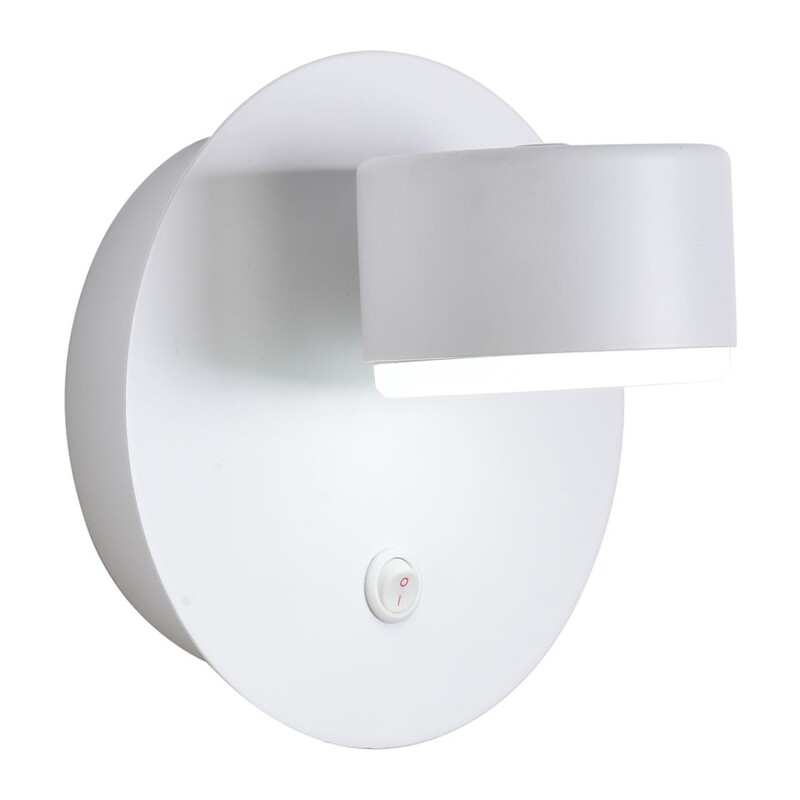 8343/1W COMFI LN26 252 белый, металл Бра GX53 LED 1*7W 220V TORINA