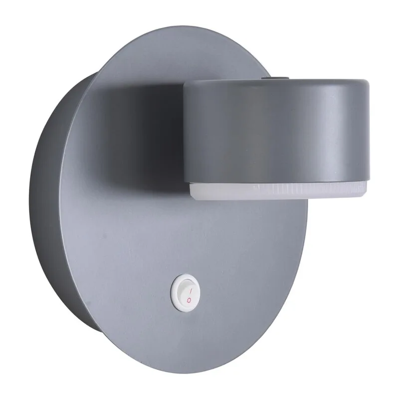 8345/1W COMFI LN26 433 серый, металл Бра GX53 LED 1*7W 220V TORINA