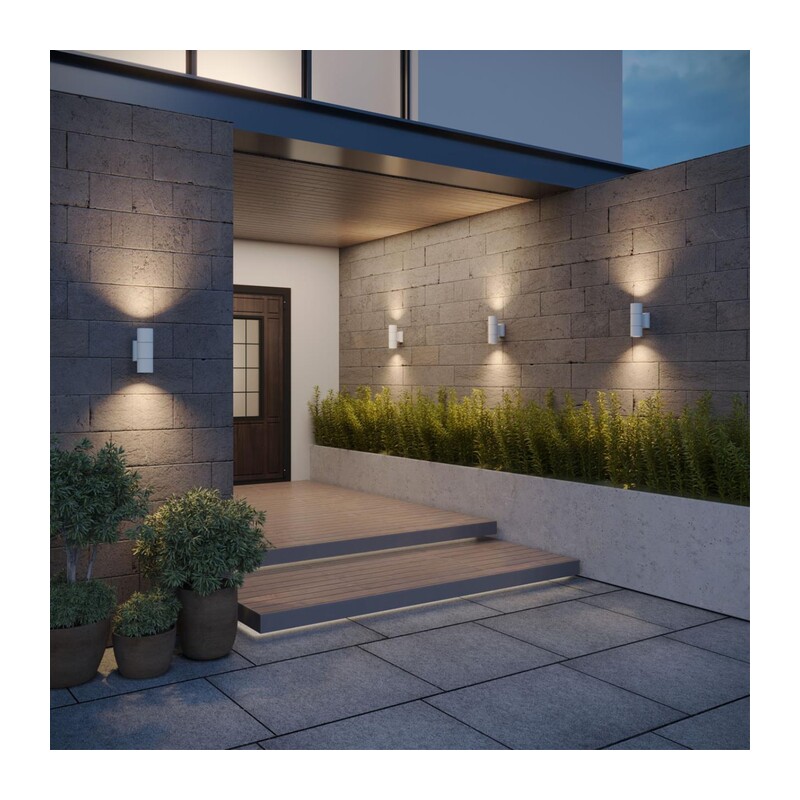 370987 STREET NT25 750 белый Светильник ландшафтный IP65 GU10 2*50W 100-240V LANDSCAPE 5