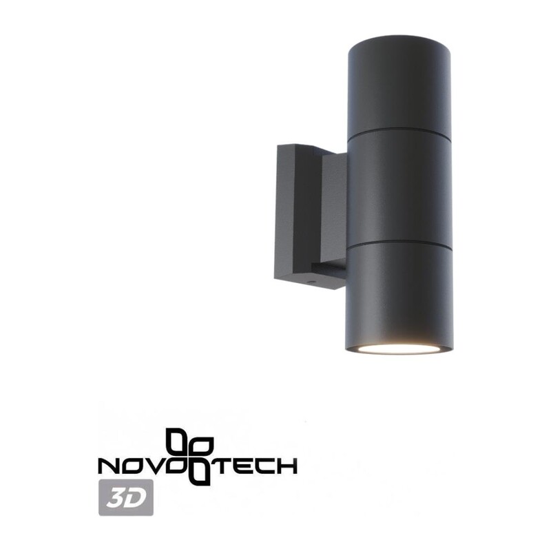 370988 STREET NT25 750 черный Светильник ландшафтный IP65 GU10 2*50W 100-240V LANDSCAPE 2