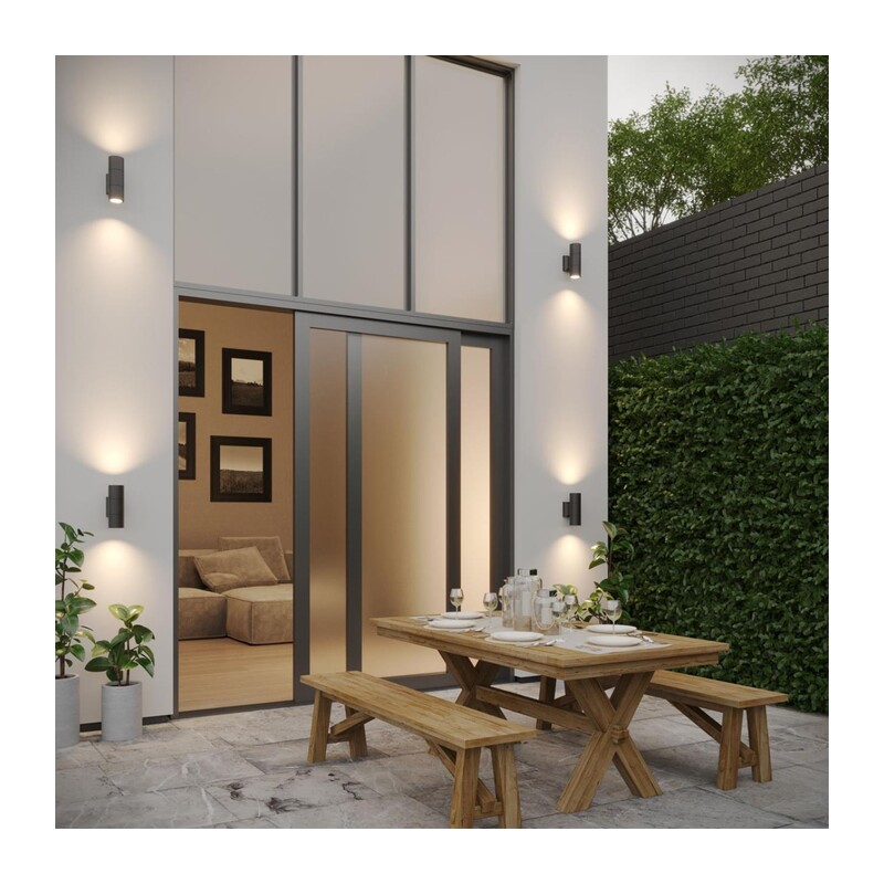 370988 STREET NT25 750 черный Светильник ландшафтный IP65 GU10 2*50W 100-240V LANDSCAPE 5