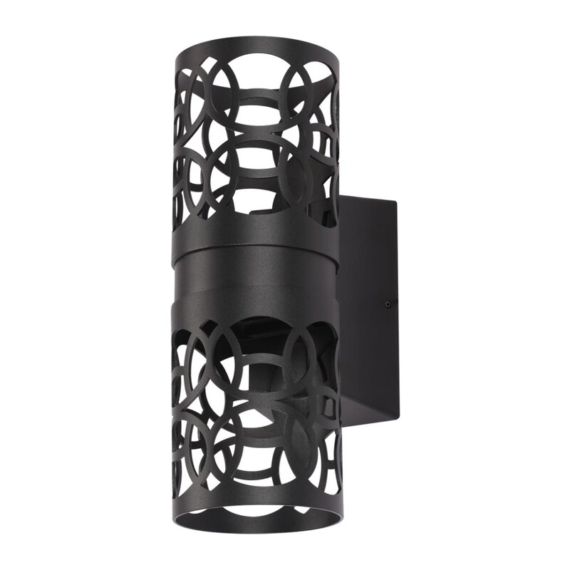 359537 STREET NT25 640 черный Светильник ландшафтный настенный IP65 LED 2*5W 3000К 100-240V NETZ 5