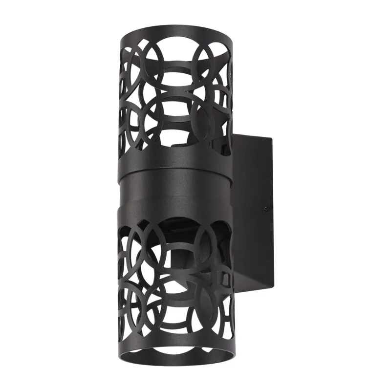 359537 STREET NT25 640 черный Светильник ландшафтный настенный IP65 LED 2*5W 3000К 100-240V NETZ
