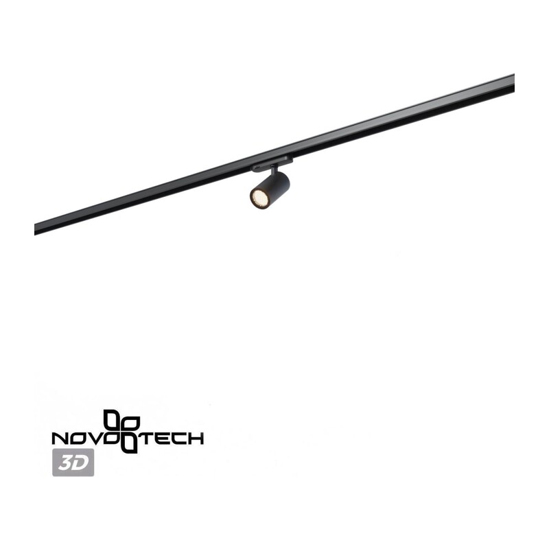 359560 PORT NT25 310 черный Светильник трехфазный трековый светодиодный IP20 LED 4000К 15W 220-240V HELIX 2