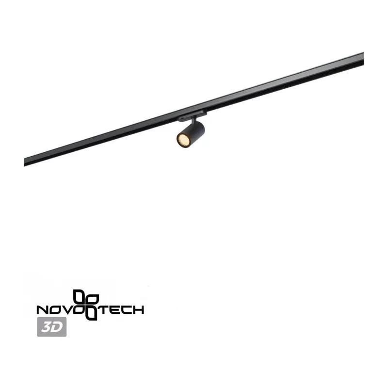 359562 PORT NT25 310 черный Светильник трехфазный трековый светодиодный IP20 LED 3000К 15W 220-240V HELIX 4