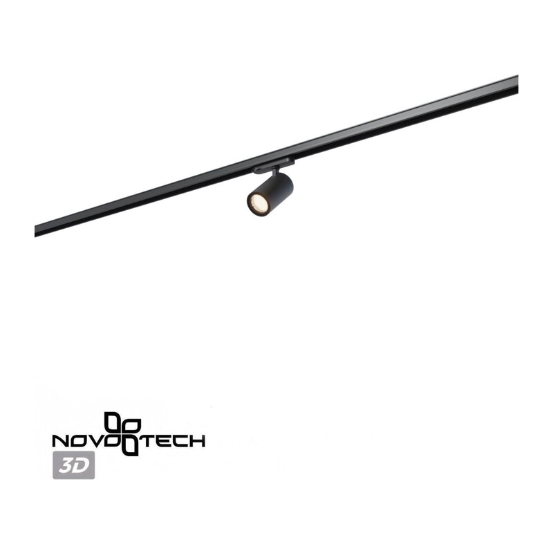 359568 PORT NT25 310 черный Светильник трехфазный трековый светодиодный IP20 LED 25W 4000K 220-240V HELIX 2