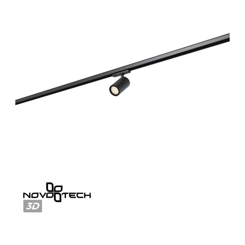 359572 PORT NT25 312 черный Светильник трехфазный трековый светодиодный IP20 LED 25W 4000K 220-240V HELIX 4