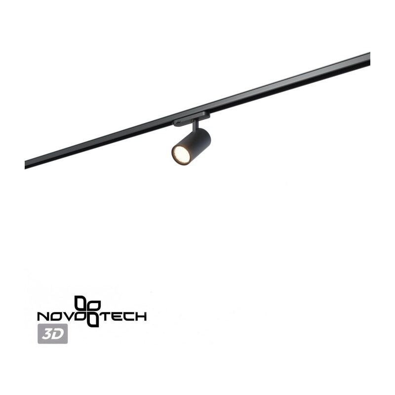 359576 PORT NT25 310 черный Светильник трехфазный трековый светодиодный IP20 LED 35W 4000K 220-240V HELIX 2