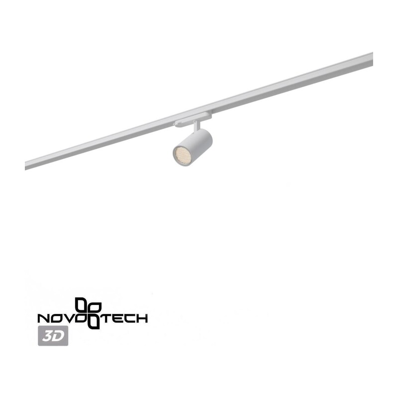359581 PORT NT25 312 белый Светильник трехфазный трековый светодиодный IP20 LED 35W 4000K 220-240V HELIX 2