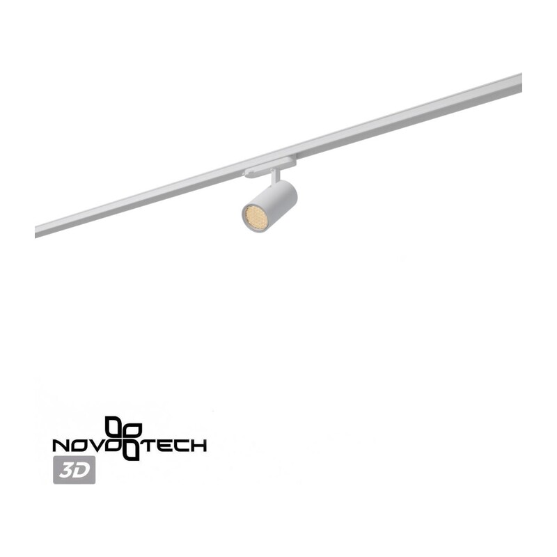 359583 PORT NT25 312 белый Светильник трехфазный трековый светодиодный IP20 LED 35W 3000K 220-240V HELIX 2