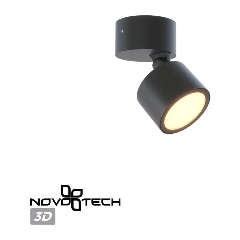 359586 STREET NT25 694  черный Светильник ландшафтный светодиодный IP65 LED 9W 3000К 100-240V FOCUS 6