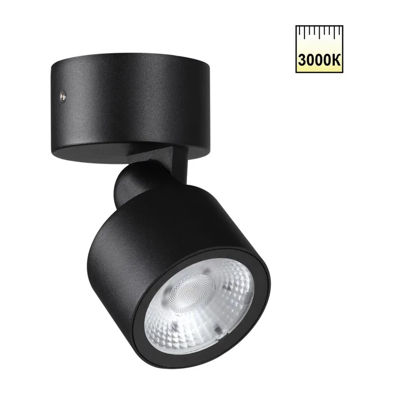 359586 STREET NT25 694  черный Светильник ландшафтный светодиодный IP65 LED 9W 3000К 100-240V FOCUS