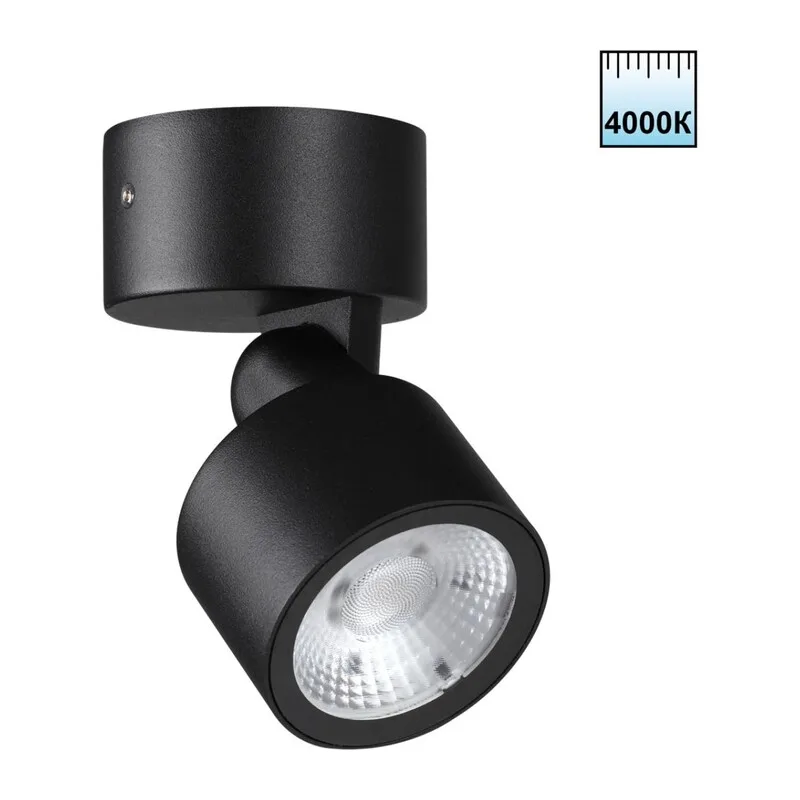 359587 STREET NT25 694  черный Светильник ландшафтный светодиодный IP65 LED 9W 4000К 100-240V FOCUS