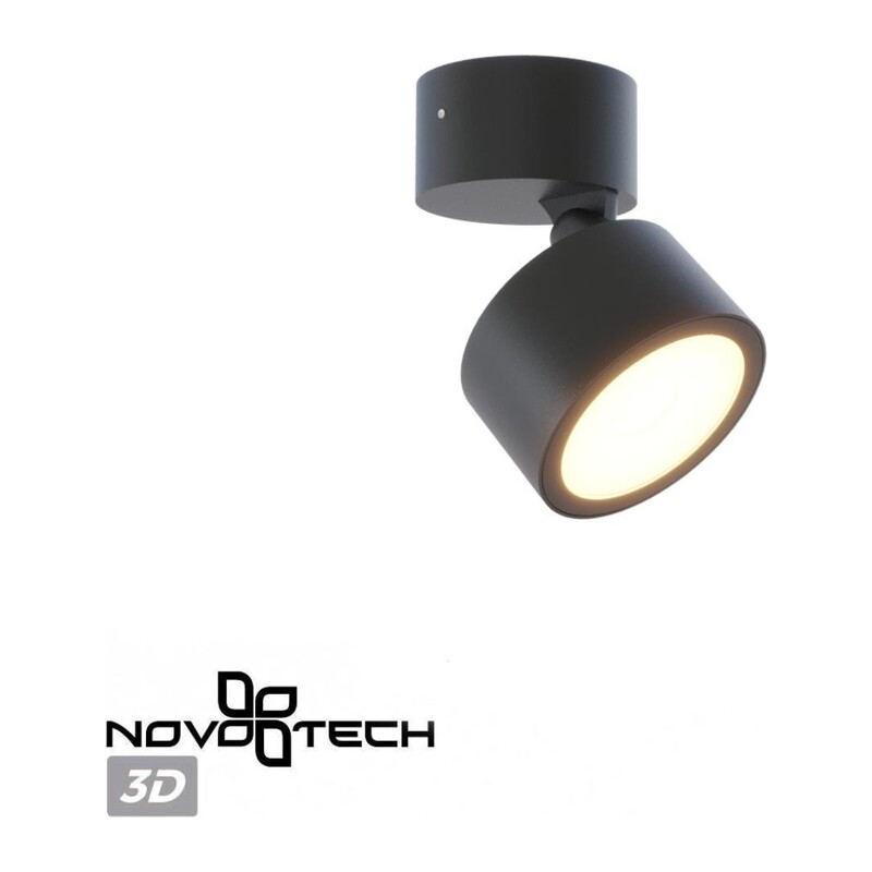 359588 STREET NT25 694 черный Светильник ландшафтный светодиодный IP65 LED 12W 3000К 100-240V FOCUS 3