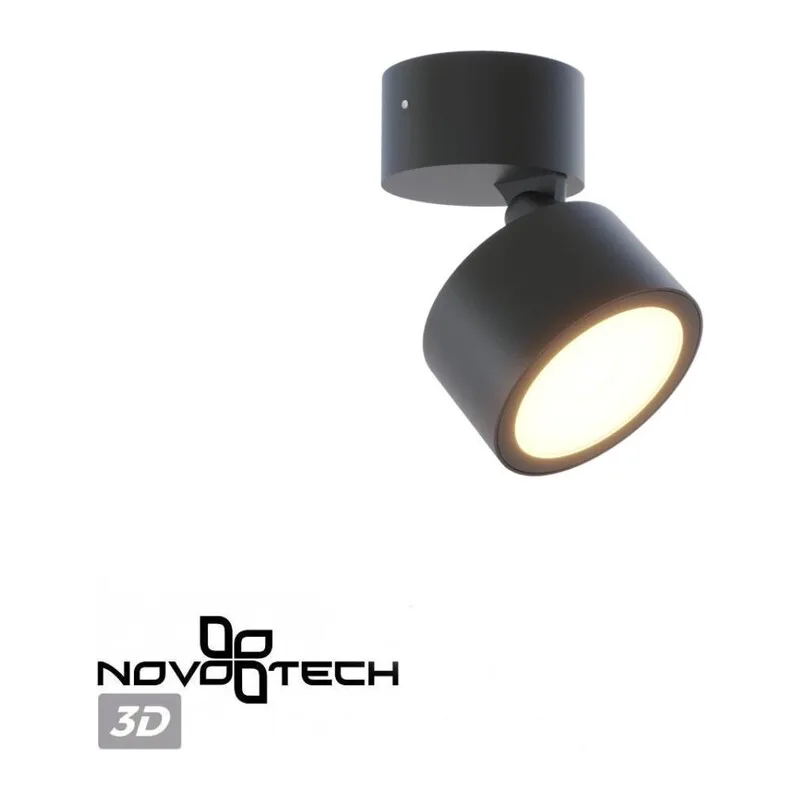 359588 STREET NT25 694 черный Светильник ландшафтный светодиодный IP65 LED 12W 3000К 100-240V FOCUS 6
