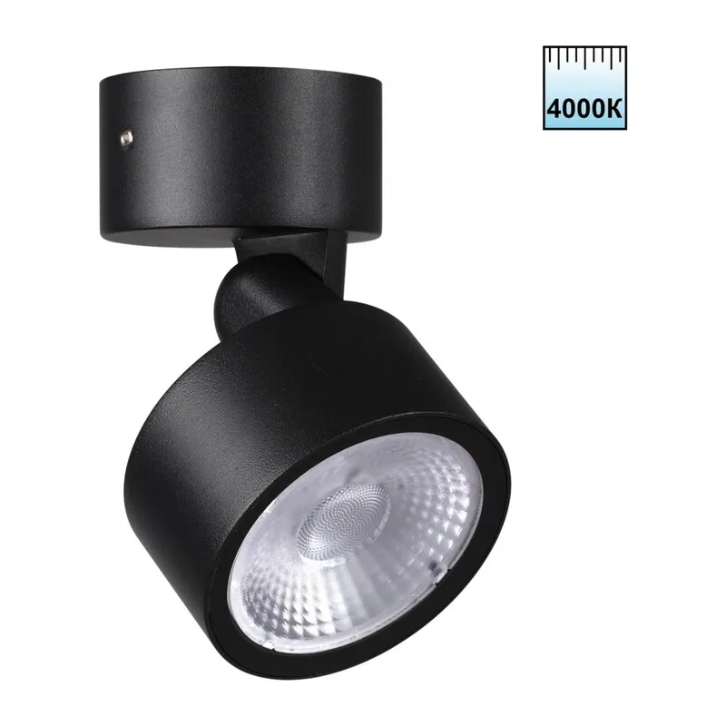 359589 STREET NT25 694 черный Светильник ландшафтный светодиодный IP65 LED 12W 4000К 100-240V FOCUS