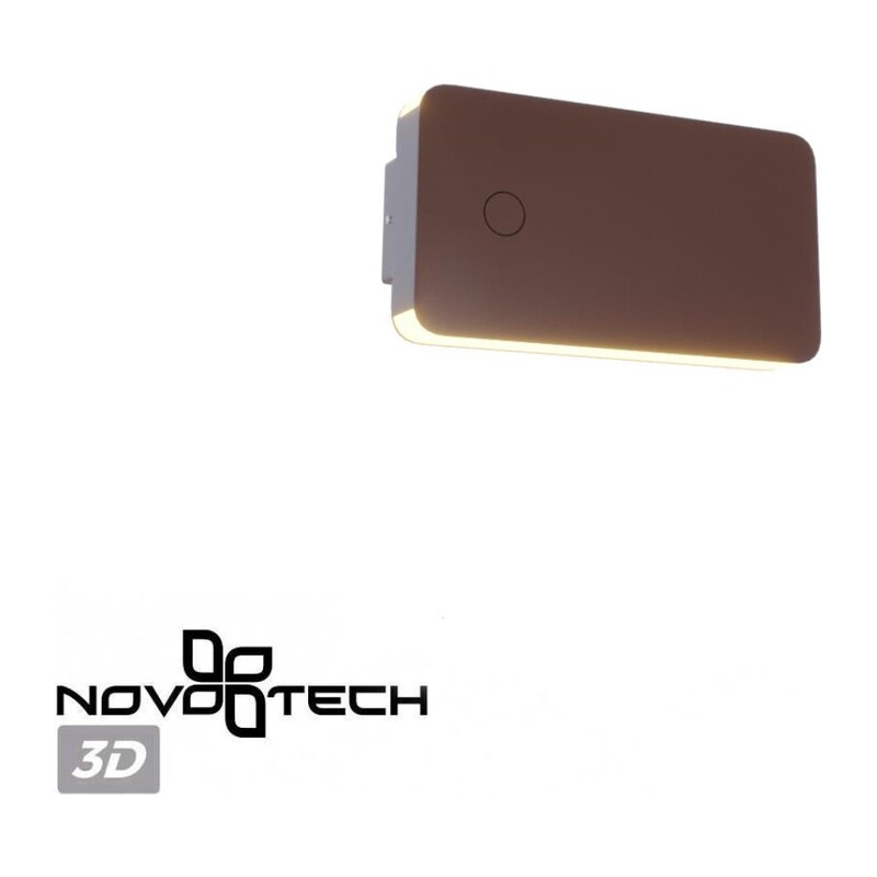 359591 STREET NT25 702  коричневый Светильник ландшафтный с переключ. цв. температуры IP54 LED 10W 100-240V 3000К\4000К\6000К STRAIT 3