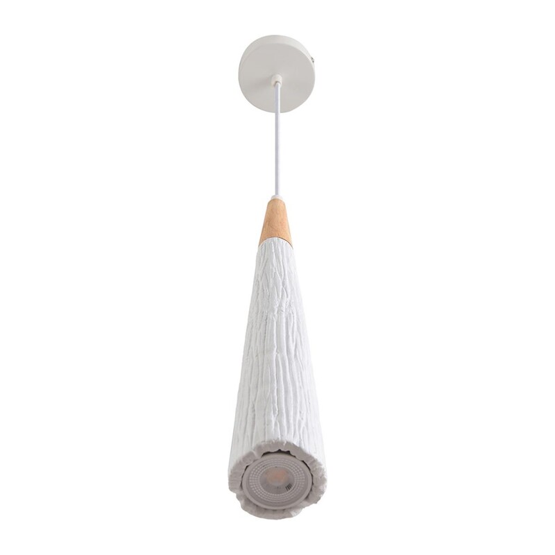 8352/1C SUSPENTIONI LN26 325 белый/бежевый, металл/дерево/цемент Подвес GU10 LED 5W 220V EOLIANA 3