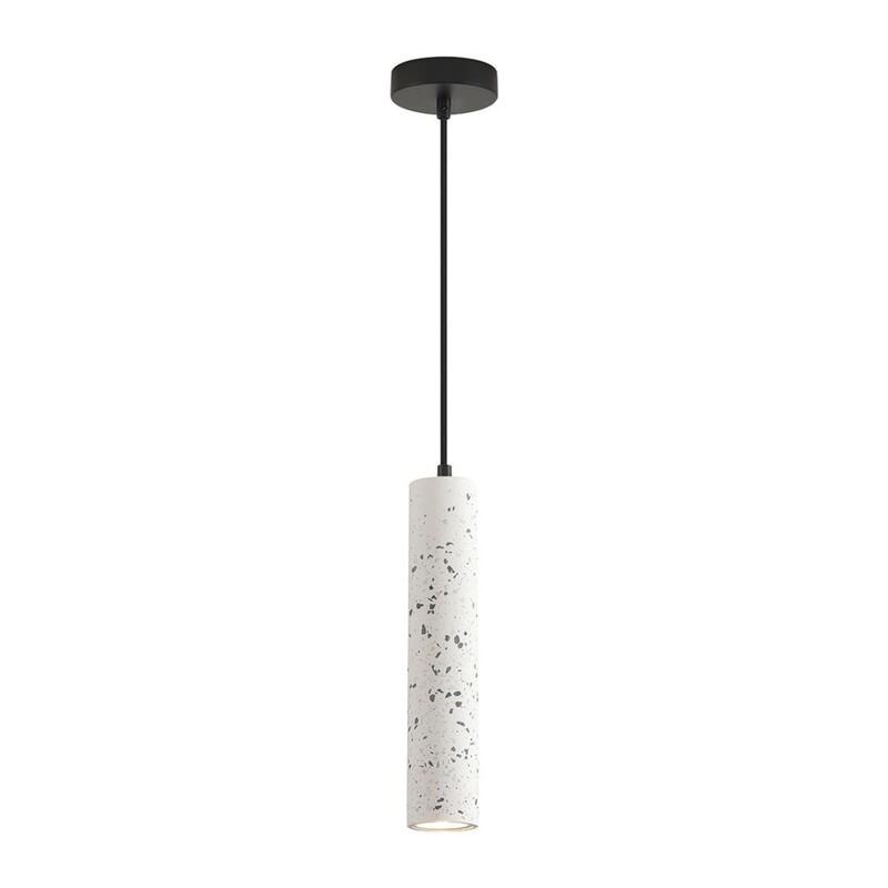 8356/1A SUSPENTIONI LN26 331 черный/белый, металл/цемент Подвес GU10 LED 5W 220V SHAMAREL