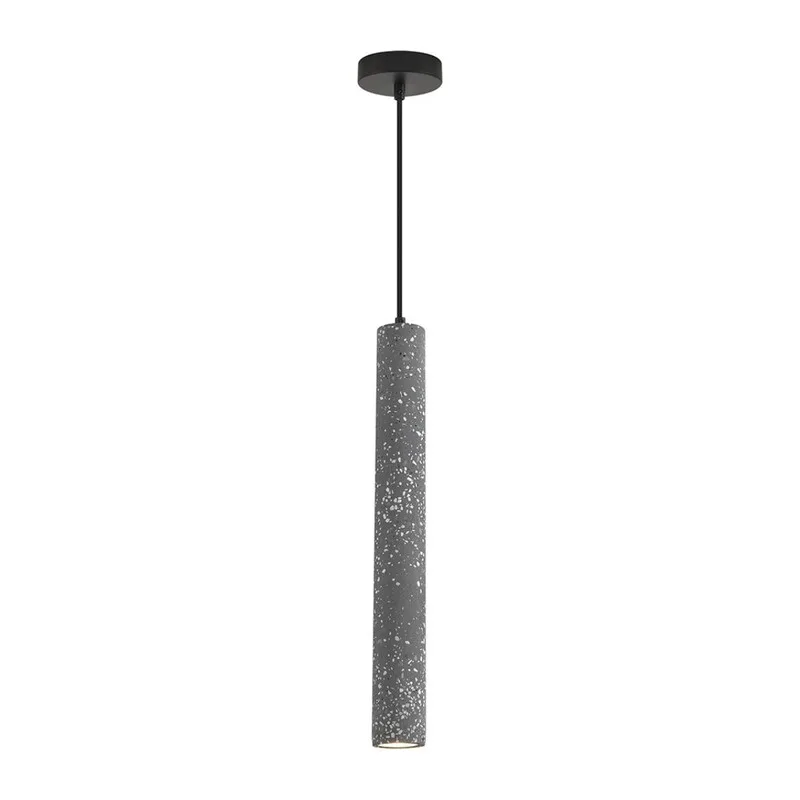 8354/1B SUSPENTIONI LN26 332 черный, металл/цемент Подвес GU10 LED 5W 220V SHAMAREL