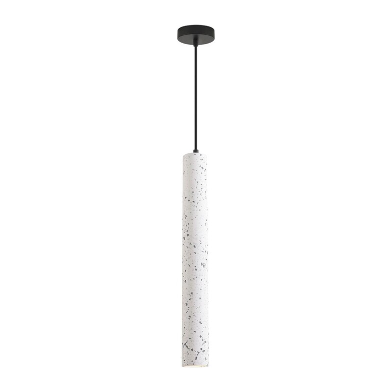 8356/1B SUSPENTIONI LN26 332 черный/белый, металл/цемент Подвес GU10 LED 5W 220V SHAMAREL