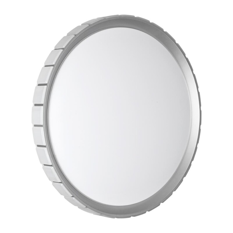 7696/ELN PALE SN 90 Светильник пластик/серебристый LED 76Вт 3000/4000/6000К D495 IP43 CCT KUPI SILVER