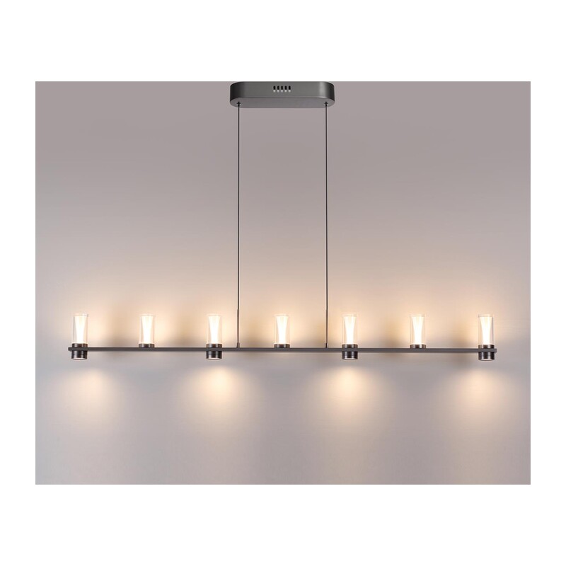 7143/45L HIGHTECH ODL26 513 Подвесной светильник темный никель/акрилл/металл IP20 LED 40W 2470Лм 3000K 180° 220V DEFANCE 4