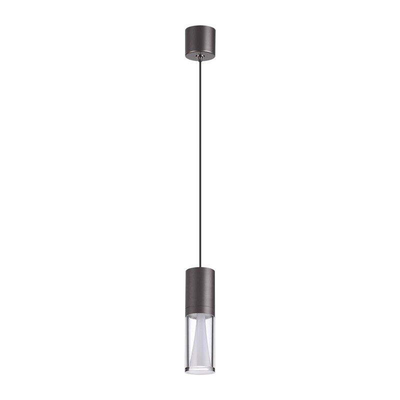 7143/4L HIGHTECH ODL26 513 Подвесной светильник темный никель/акрилл/металл IP20 LED 4W 280Лм 3000K 180° 220V DEFANCE 5