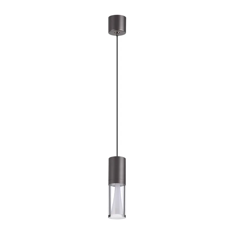 7143/4L HIGHTECH ODL26 513 Подвесной светильник темный никель/акрилл/металл IP20 LED 4W 280Лм 3000K 180° 220V DEFANCE