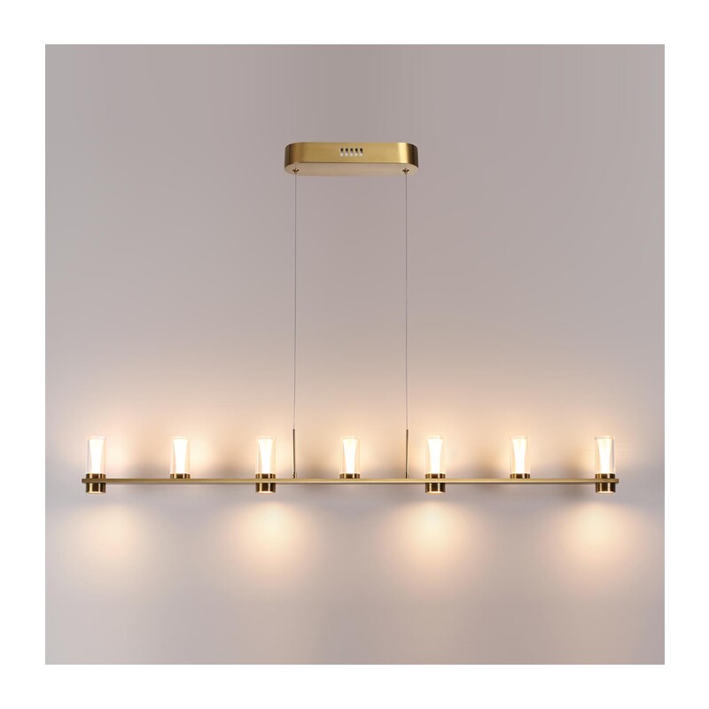 7144/45L HIGHTECH ODL26 515 Подвесной светильник античная бронза/акрилл/металл IP20 LED 40W 2470Лм 3000K 180° 220V DEFANCE 4