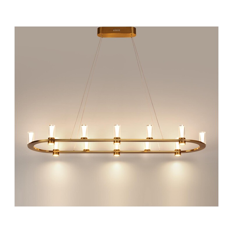 7144/65L HIGHTECH ODL26 515 Подвесной светильник античная бронза/акрилл/металл IP20 LED 69W 3830Лм 3000K 180° 220V DEFANCE 4