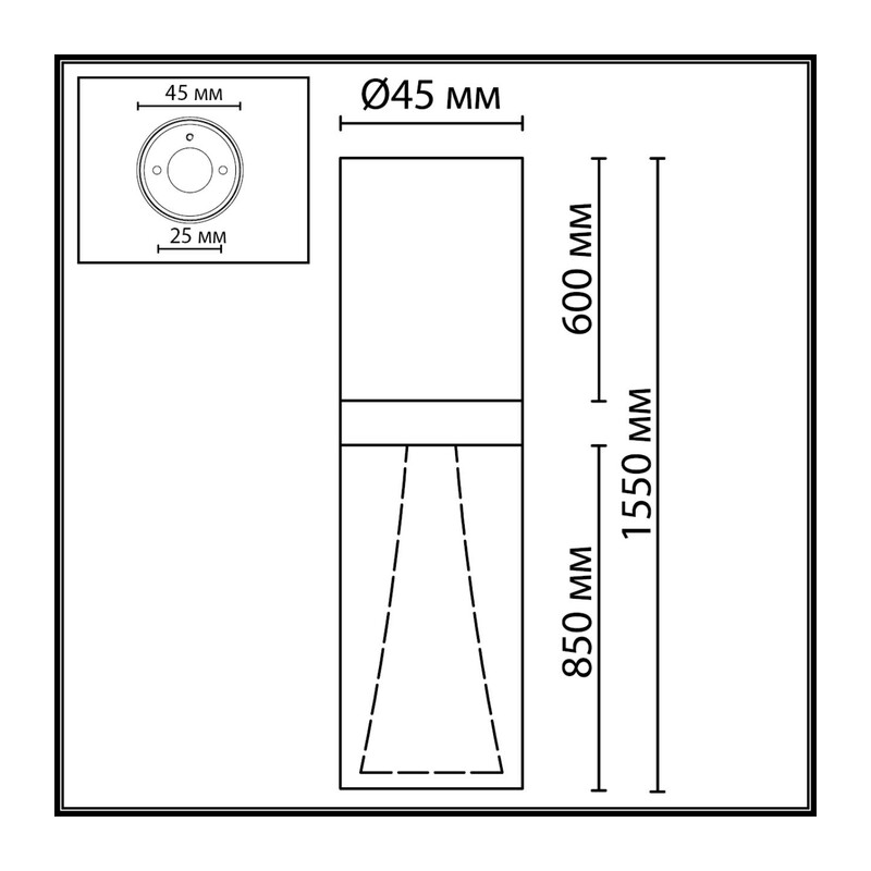 7144/4CL HIGHTECH ODL26 515 Потолочный светильник античная бронза/акрилл/металл IP20 LED 4W 280Лм 3000K 180° 220V DEFANCE 2