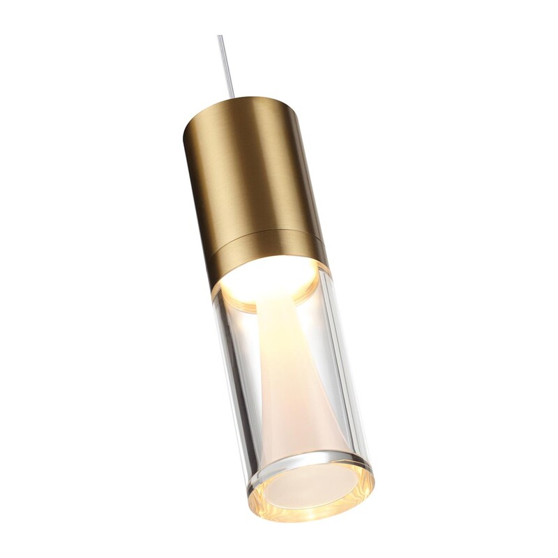7144/4L HIGHTECH ODL26 515 Подвесной светильник античная бронза/акрилл/металл IP20 LED 4W 280Лм 3000K 180° 220V DEFANCE 2