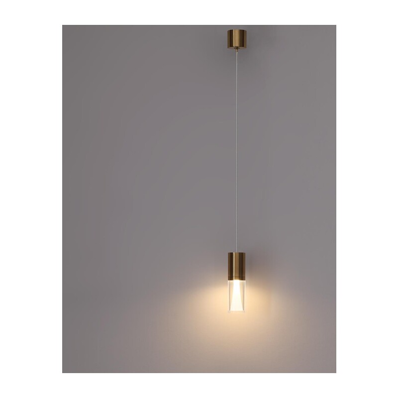 7144/4L HIGHTECH ODL26 515 Подвесной светильник античная бронза/акрилл/металл IP20 LED 4W 280Лм 3000K 180° 220V DEFANCE 4