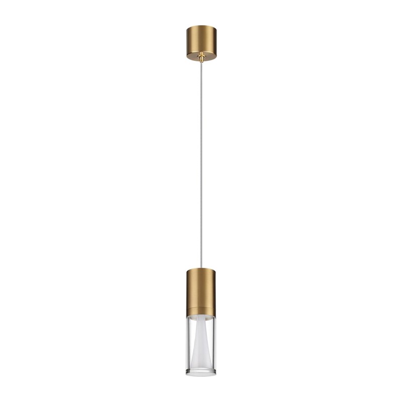 7144/4L HIGHTECH ODL26 515 Подвесной светильник античная бронза/акрилл/металл IP20 LED 4W 280Лм 3000K 180° 220V DEFANCE 5