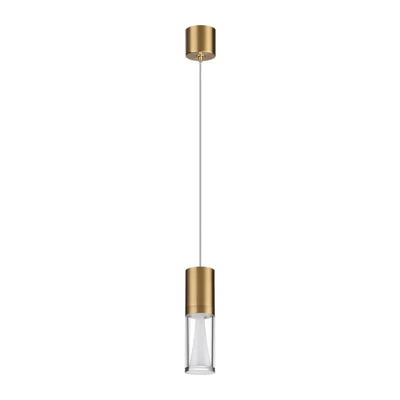 7144/4L HIGHTECH ODL26 515 Подвесной светильник античная бронза/акрилл/металл IP20 LED 4W 280Лм 3000K 180° 220V DEFANCE