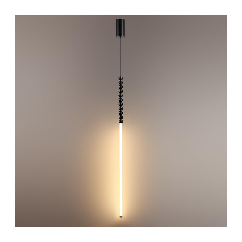 7149/12L HIGHTECH ODL26 223 Подвесной светильник черный/акрилл/металл IP20 LED 12W 800Лм 3500K 300° 220V MONELLA 4