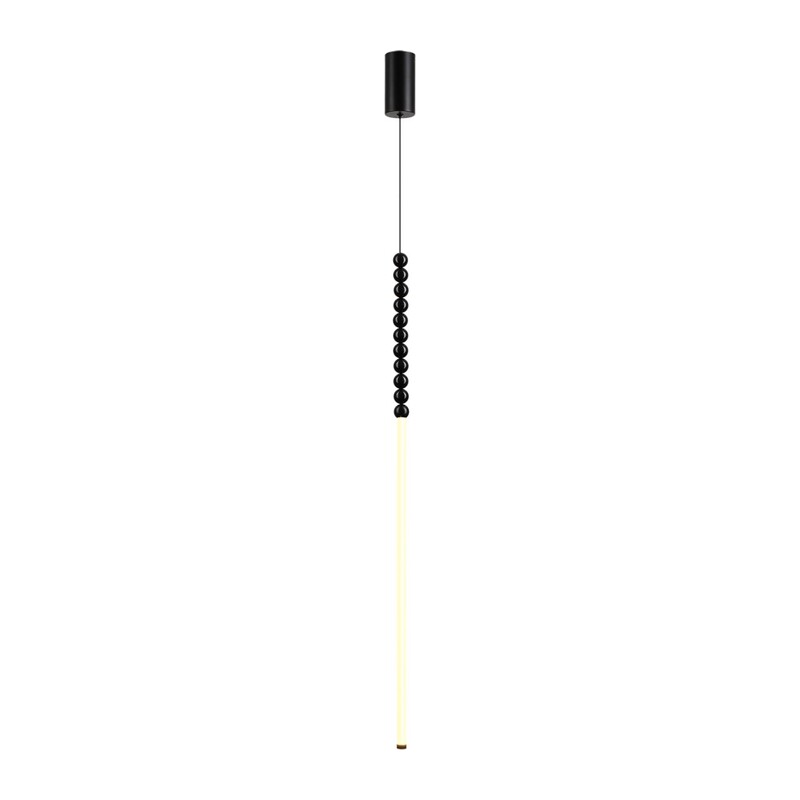 7149/12L HIGHTECH ODL26 223 Подвесной светильник черный/акрилл/металл IP20 LED 12W 800Лм 3500K 300° 220V MONELLA