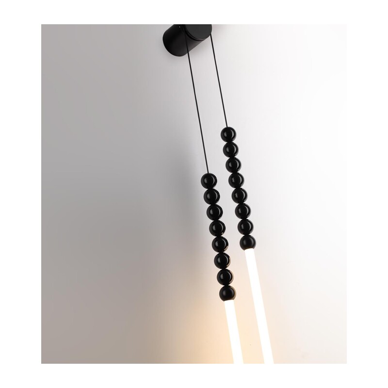 7149/16WL HIGHTECH ODL26 223 Настенный светильник черный/акрилл/металл IP20 LED 16W 1200Лм 3500K 300° 220V MONELLA 2