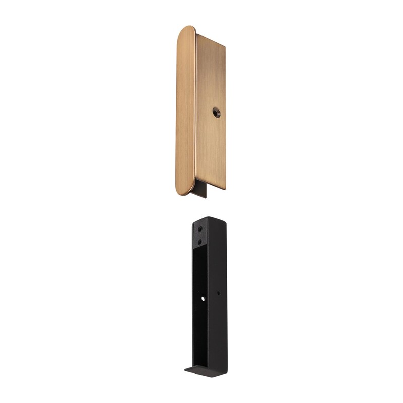 7154/1F HIGHTECH ODL26 260 Фиксатор для накладного монтажа бронзовый/акрил/металл IP20 LED / / 24V FINO XS