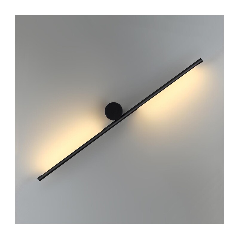 7103/14WL HIGHTECH ODL26 269 Настенный светильник черный/металл IP20 LED 14W 1000Лм 3000K 120° 220V MILLY