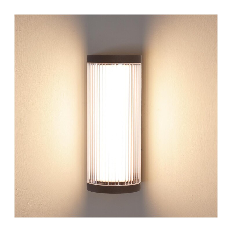 7180/12WL NATURE ODL26 663 Настенный светильник коричневый/акрил/металл IP65 LED 12W 750Лм 3000K 162° 220-240V CORTENA 4