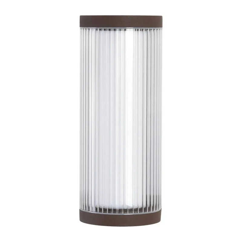 7180/12WL NATURE ODL26 663 Настенный светильник коричневый/акрил/металл IP65 LED 12W 750Лм 3000K 162° 220-240V CORTENA
